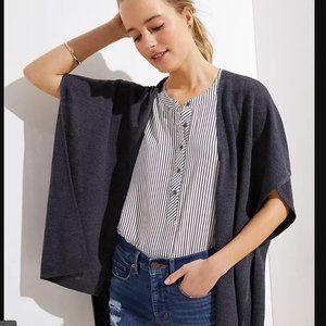 NWOT LOFT Short-Sleeve Kimono Cardigan
